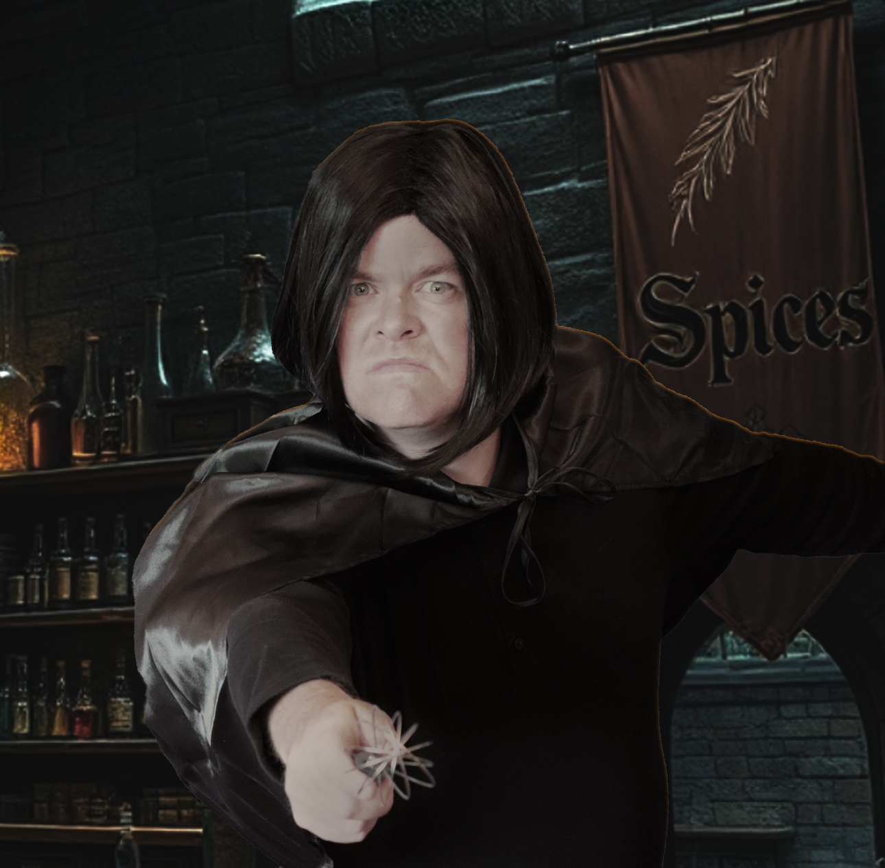 Professor Scapegoat in the dungeon